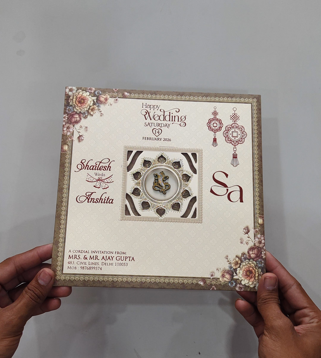 Wedding Card 3299